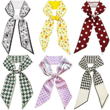 Purse Scarf Handbags For Women Skinny Hair Neck Accessories Scarves With Bag Scarfs Handle Fashion Lightweight