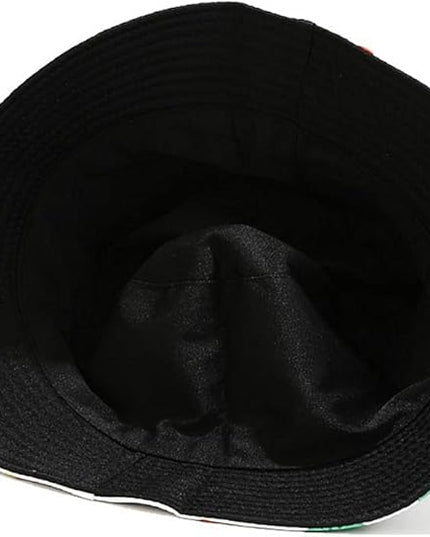 XYIYI Cute Bucket Hat Beach Fisherman Hats for Women, Reversible Double-Side-Wear