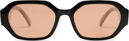 SOJOS Polarized Sunglasses For Women Retro Rectangle Womens Sun Glasses Trendy Narrow Square 90s Shades SJ2232