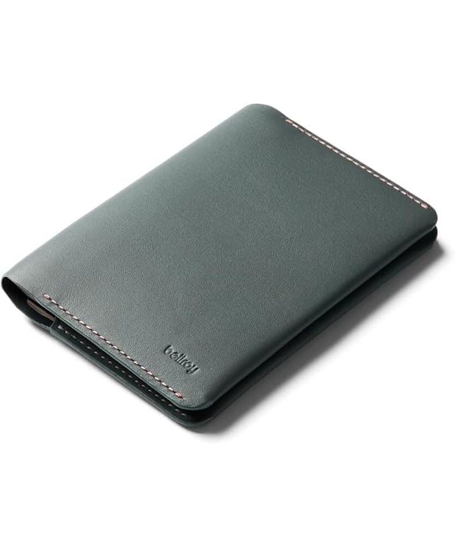 Bellroy Passport Cover (slimline travel wallet/pouch with card slots and space for cash plus travel documents) - Everglade
