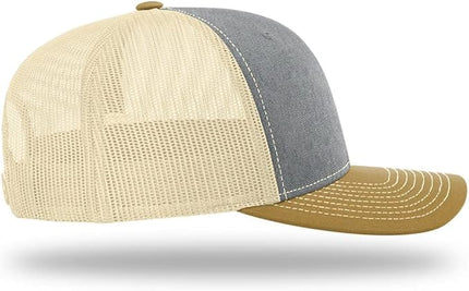 Richardson 112 Classic Six-Panel Adjustable Snapback Trucker Cap | Bulk Packs Available