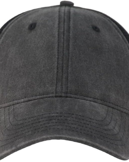 CYGTE Distressed Soft Trucker Hat | XL/XXL Available | Unstructured Vinatge Washed Snapback Baseball Cap for Men Women