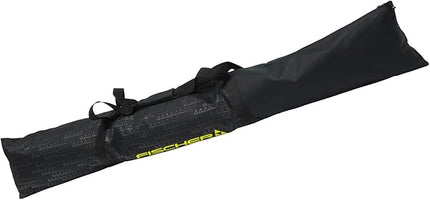 Fischer Skicase ECO XC NC - Durable Lightweight Easy Foldable 195cm Long Nordic Skis Bag with Handle Straps | 1 Ski Pair Capacity