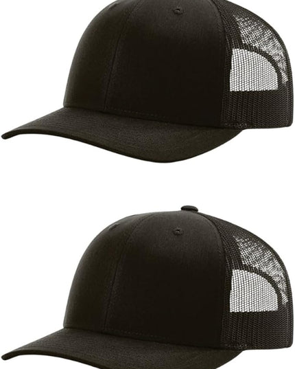 Richardson 112 Classic Six-Panel Adjustable Snapback Trucker Cap | Bulk Packs Available
