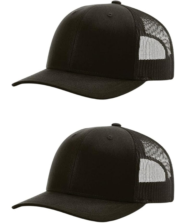 Richardson 112 Classic Six-Panel Adjustable Snapback Trucker Cap | Bulk Packs Available