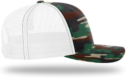 Richardson 112 Classic Six-Panel Adjustable Snapback Trucker Cap | Bulk Packs Available
