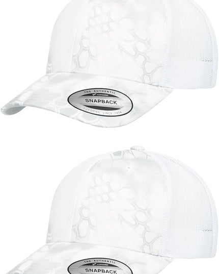 Yupoong Classic Premium Mesh 6 Panel Retro Trucker Cap | Mid Profile Snapback | OSFA | Bulk Pack Available