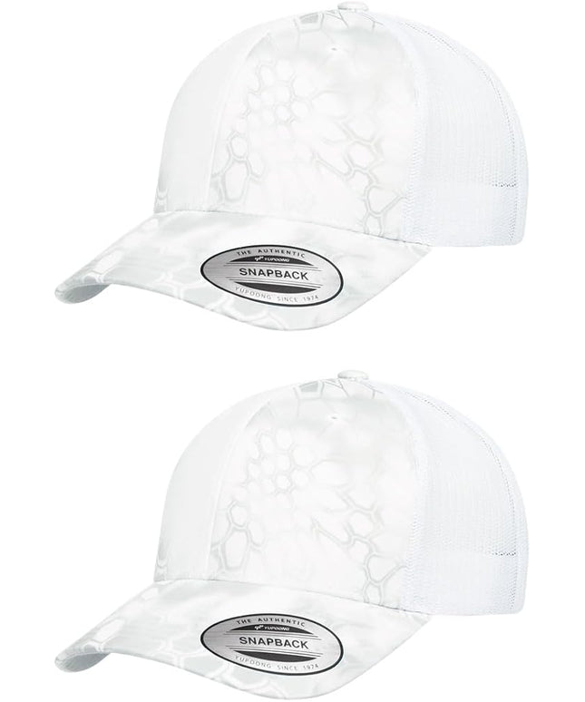 Yupoong Classic Premium Mesh 6 Panel Retro Trucker Cap | Mid Profile Snapback | OSFA | Bulk Pack Available