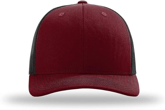 Richardson 112 Classic Six-Panel Adjustable Snapback Trucker Cap | Bulk Packs Available