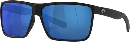 Costa Del Mar Men's Rincon Fishing and Watersports Rectangular Sunglasses