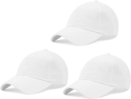 Zylioo XL XXL Oversize Baseball Cap, 100% Cotton Adjustable Dad Hat for Big Heads 23.5"-25.5", Soft Crown Large Size Cap