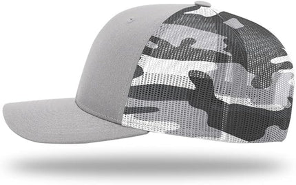 Richardson 112 Classic Six-Panel Adjustable Snapback Trucker Cap | Bulk Packs Available