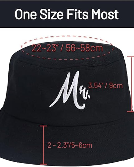 Cotton Bucket Hat for Women Men Summer Travel Sun Beach Bucket Cap, Unisex Outdoor Fisherman Hat