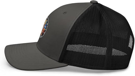 Doge/Moon NASA Logo Trucker Cap