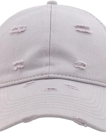 Comfy Vintage Trucker Baseball Hat- M/L/XL/XXL Women Men Unstructured Washed Dad Cap | Snapback | Soft Crown | Soft Mesh