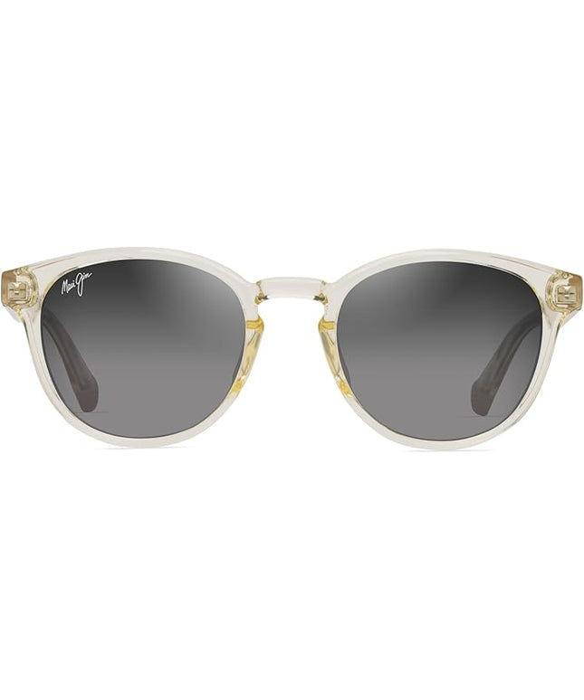 Maui Jim unisex-adult Hiehie Round Sunglasses