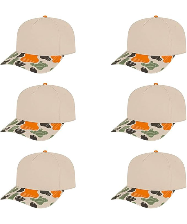 The Hat Pros Cap America i2026 Mid Profile 5-Panel Daybreak Camo Cap w/Quick-Dry Sweatband & Adjustable Snapback