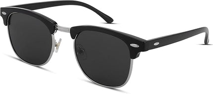 Pro Acme Semi-Rimless Polarized Sunglasses UV 400 Protection for Women Men