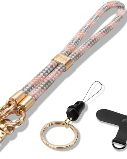 PureGear Universal Nylon Phone Wrist Lanyard Wrist Strap, Key Chain Ring, Phone Tether Tab, Wristlet for Apple iPhone