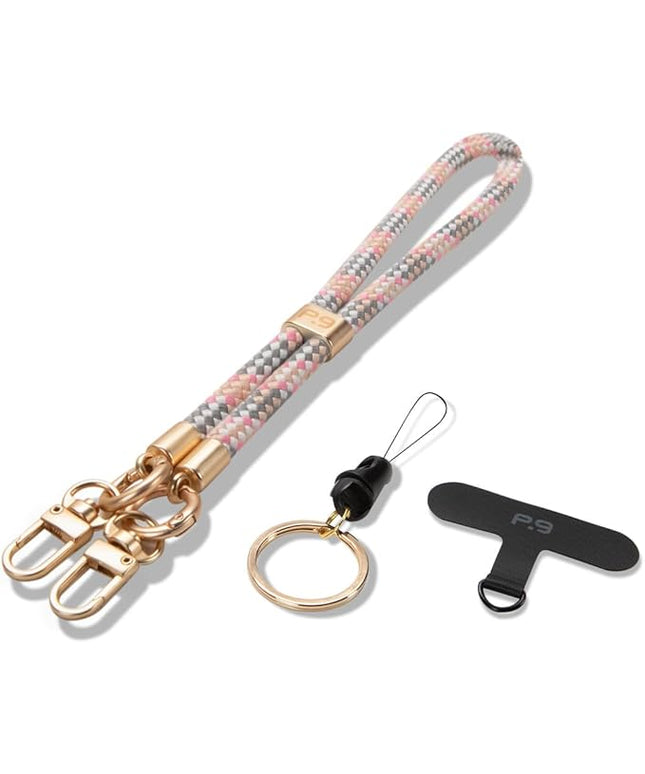 PureGear Universal Nylon Phone Wrist Lanyard Wrist Strap, Key Chain Ring, Phone Tether Tab, Wristlet for Apple iPhone