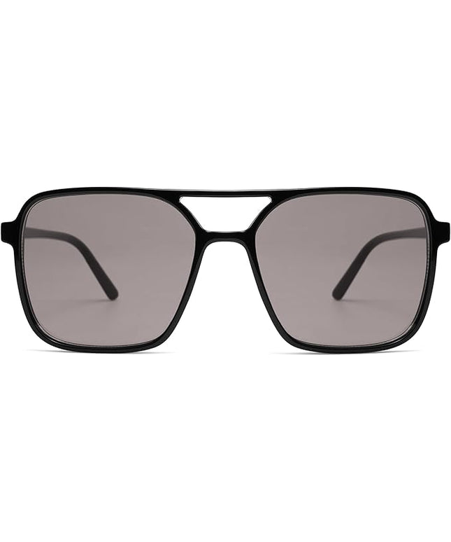 SOJOS Trendy Vintage Aviator Square Sunglasses For Womens Mens Retro 70s UV400 Women Sun Glasses SJ2327