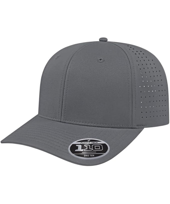Cap America i8533 Flexfit 110 Perforated Performance Snapback Mid Profile 6-Panel Cap w/UV Guard & Adjustable Snapback