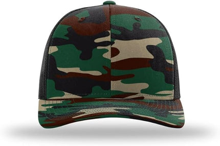 Richardson 112 Classic Six-Panel Adjustable Snapback Trucker Cap | Bulk Packs Available