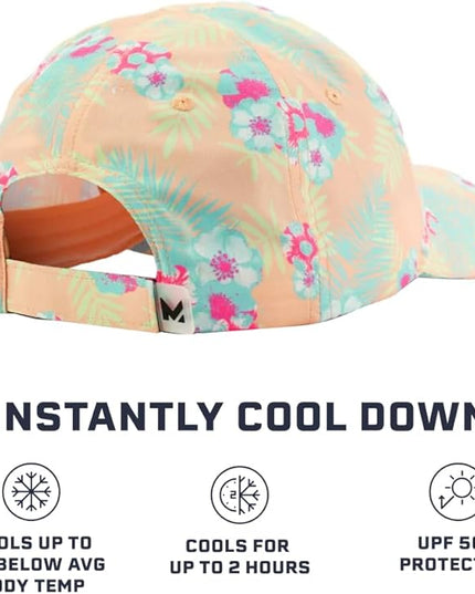 MISSION Cooling UPF Performance Hat - Unisex One Size Cap for Workouts, Golf & Running - Sweat & Water Activated Technology