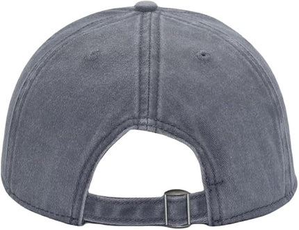 YEANIY Vintage Washed Cotton Plain Baseball Caps Adjustable Unstructured Soft Blank Casual Dad Ball Hats for Men Women