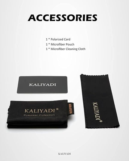 KALIYADI Classic Aviator Sunglasses for Men Women Driving Sun glasses Polarized Lens UV Blocking