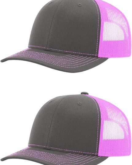 Richardson 112 Classic Six-Panel Adjustable Snapback Trucker Cap | Bulk Packs Available