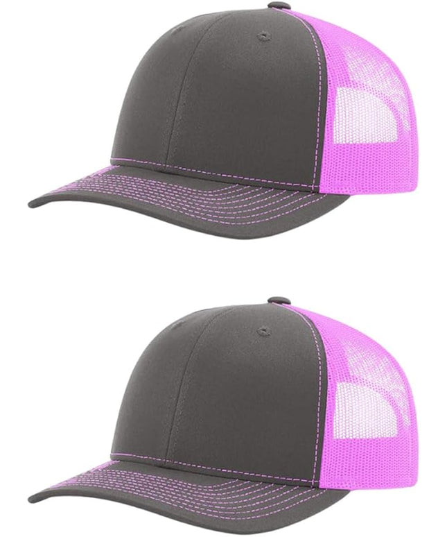 Richardson 112 Classic Six-Panel Adjustable Snapback Trucker Cap | Bulk Packs Available