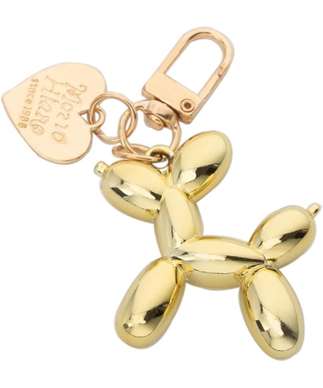 Balloon Dog Keychain Cute Bag Charm Handbag Purse Key Accessories