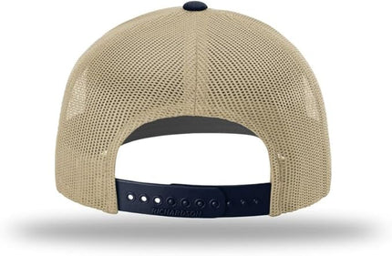 Richardson 112 Classic Six-Panel Adjustable Snapback Trucker Cap | Bulk Packs Available