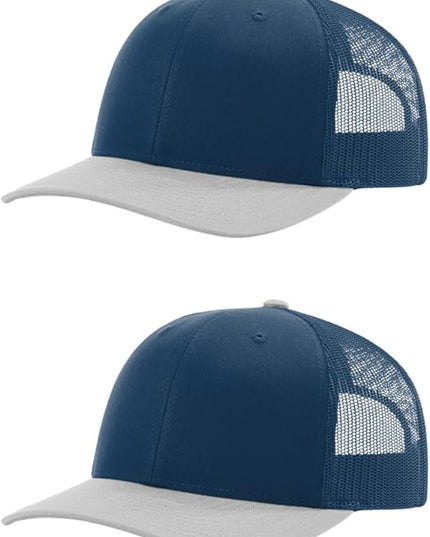 Richardson 112 Classic Six-Panel Adjustable Snapback Trucker Cap | Bulk Packs Available