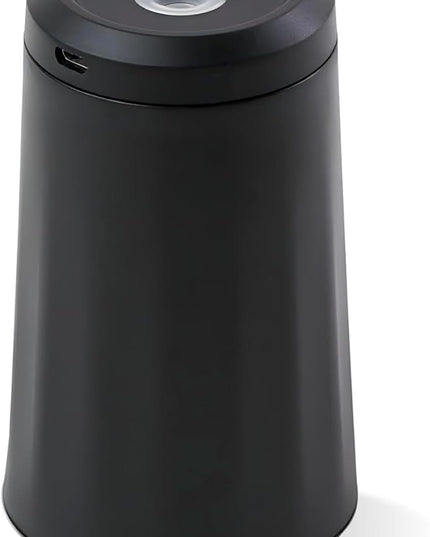 Owleys Aura Glide Waterless Car Diffuser – Portable Essential Oil Nebulizer for Car & Home | 6×100ml Essential Oils | Single Charge = 1 Month of Use | Aromatherapy Diffuser, Cupholder-Friendly | Black