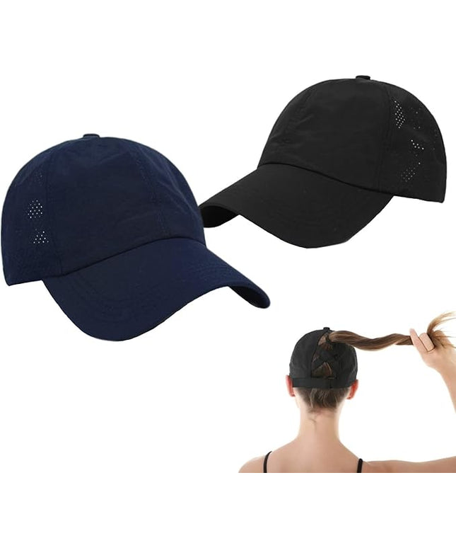 VOASTEK Running Hats for Men Baseball Cap Outdoor Essentials Runner Hat Jogging Cap Tennis Golf Workout Hats