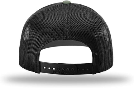 Richardson 112 Classic Six-Panel Adjustable Snapback Trucker Cap | Bulk Packs Available