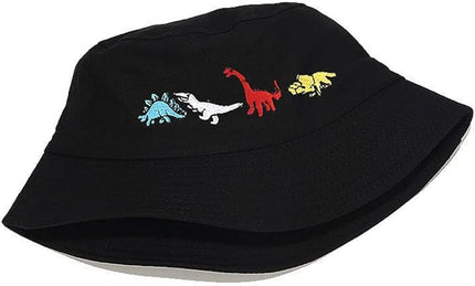 XYIYI Fashion Embroidery Bucket Hat Cotton Beach Fisherman Hats for Women Girls