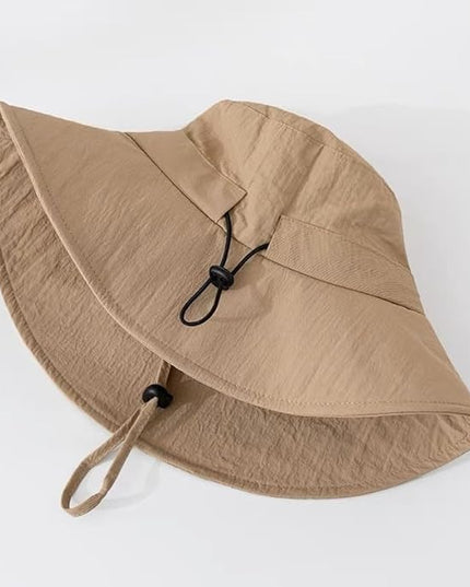 CVAMKOYT Waterproof Bucket Hat, Wide Brim, UV Protection, Quick-Drying, for Fishing, Hiking, Safari, Outdoor, Men & Women