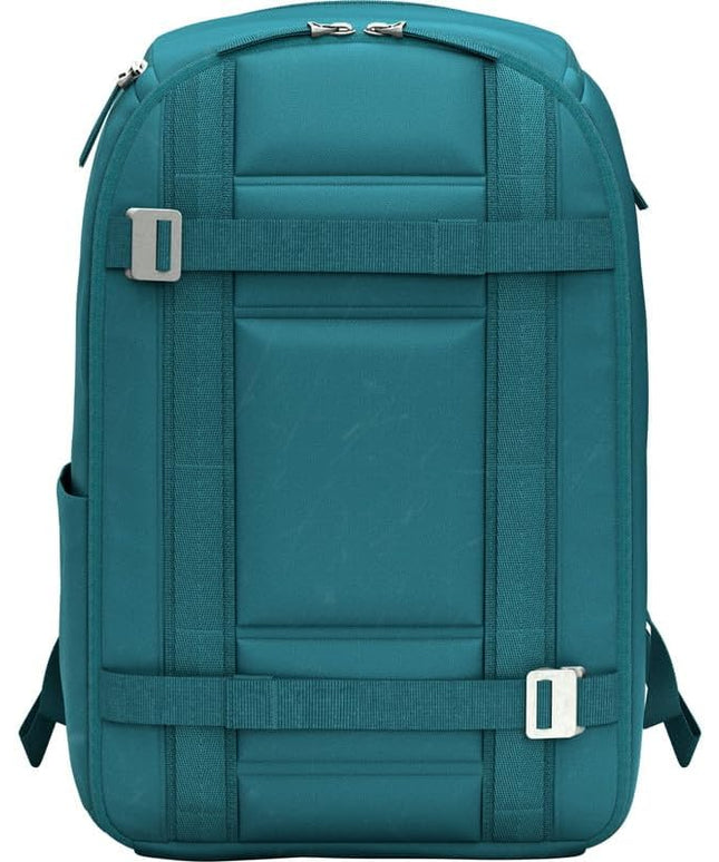 Db Journey Ramverk Backpack - Durable Travel Backpack with Laptop Compartment & Pockets for Work, Luggage Backpack with Roller Bag Hook Up System, 21L - Midnight Teal