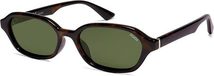 SOJOS Retro Rectangle Polarized Sunglasses for Women Men Trendy Hexagon Narrow Chic Y2K Sunnies SJ2629