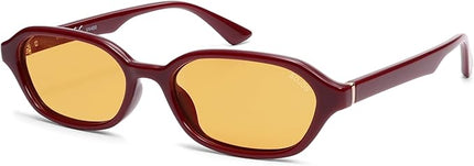 SOJOS Retro Rectangle Polarized Sunglasses for Women Men Trendy Hexagon Narrow Chic Y2K Sunnies SJ2629
