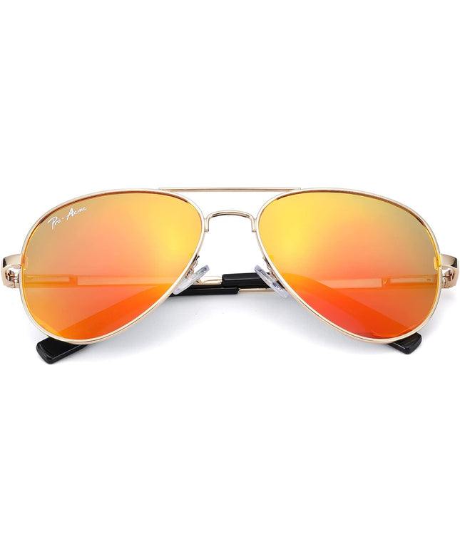 Pro Acme Classic Polarized Aviator Sunglasses 100% UV Protection, 52mm 58mm 63mm