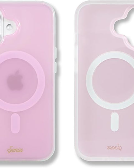 Sonix Case for iPhone 16 | Compatible with MagSafe | 10ft Drop Tested | Jelly Pink