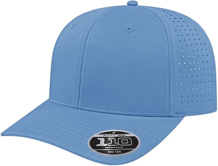 Cap America i8533 Flexfit 110 Perforated Performance Snapback Mid Profile 6-Panel Cap w/UV Guard & Adjustable Snapback