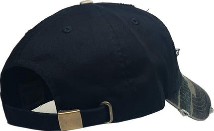 KBETHOS Vintage Washed Distressed Cotton Dad Hat Baseball Cap Adjustable Polo Trucker Unisex Style Headwear
