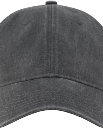 CYGTE Distressed Soft Trucker Hat | XL/XXL Available | Unstructured Vinatge Washed Snapback Baseball Cap for Men Women