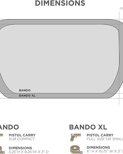 Eberlestock Bando Bag - Tactical Men's Fanny Pack w/Adjustable Waist Belt, Zippered Pockets, Compact Lightweight Belt Bag