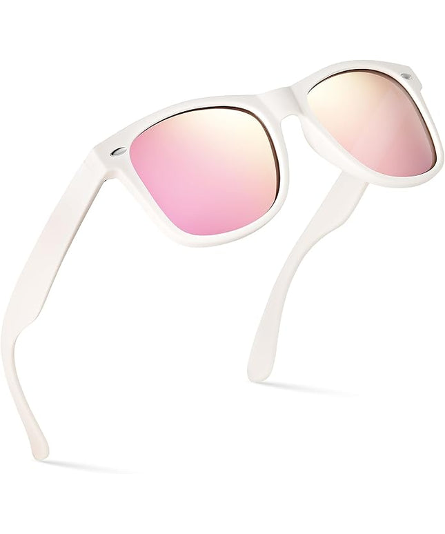 Retro Rewind Polarized Sunglasses for Men and Women - UV Protection Classic Sun Glasses